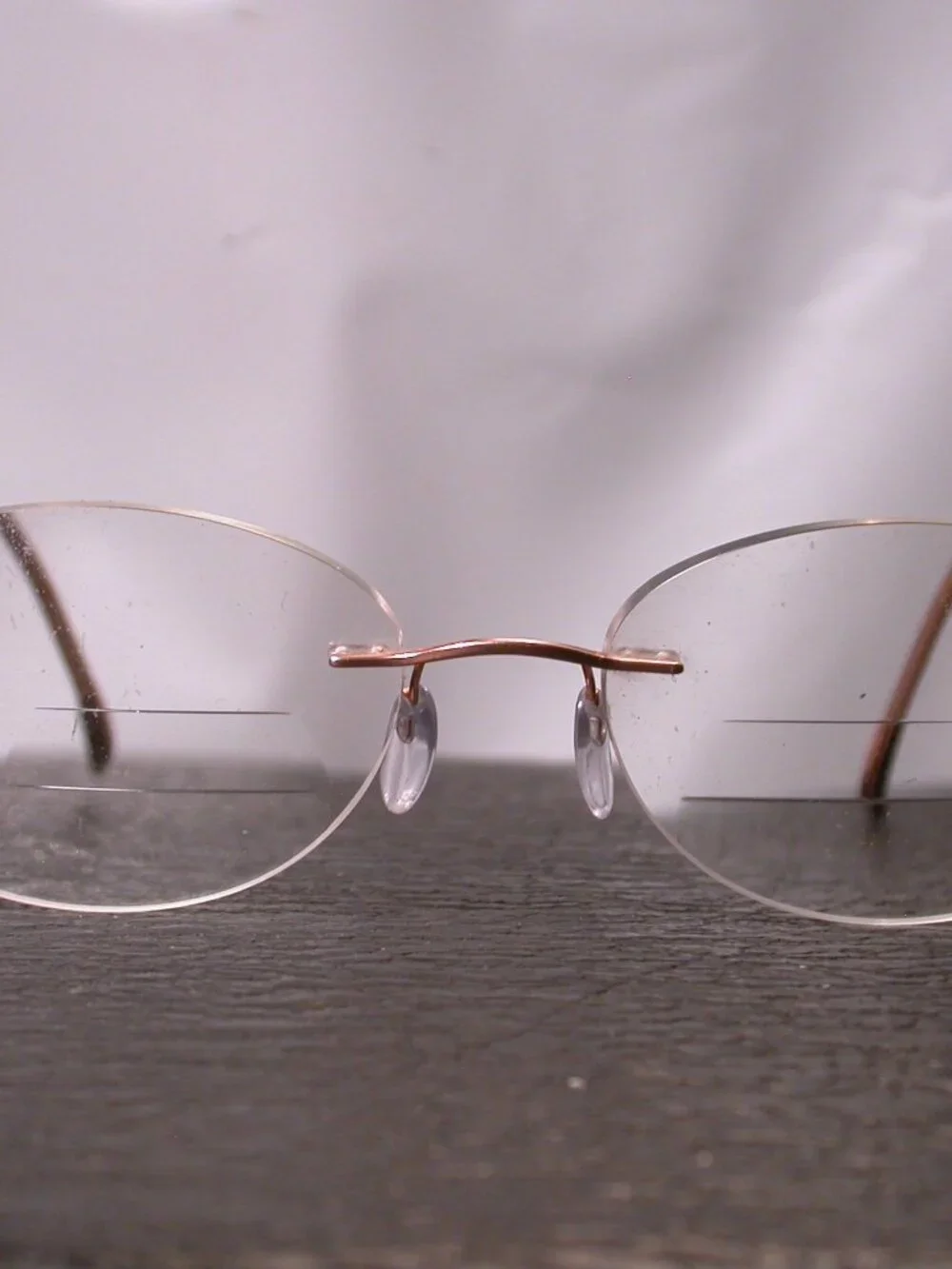 Silhouette Titan Frameless Gold Wire Eyeglasses Made in Austria